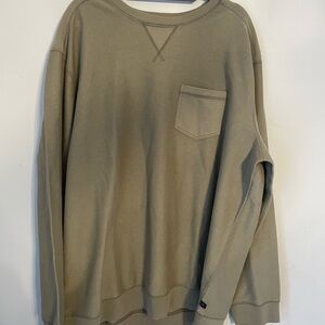 Denver Hayes Men's Crewneck Sweater in Olive